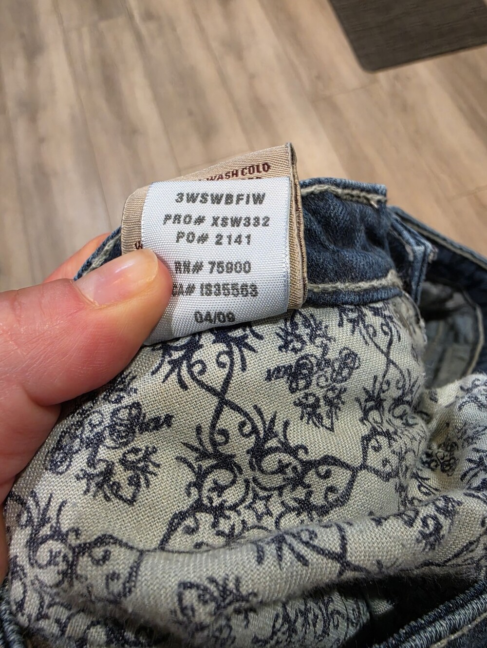 Big Star Sweet Boot Ultra Low Rise Jeans 28L - Picture 10 of 11